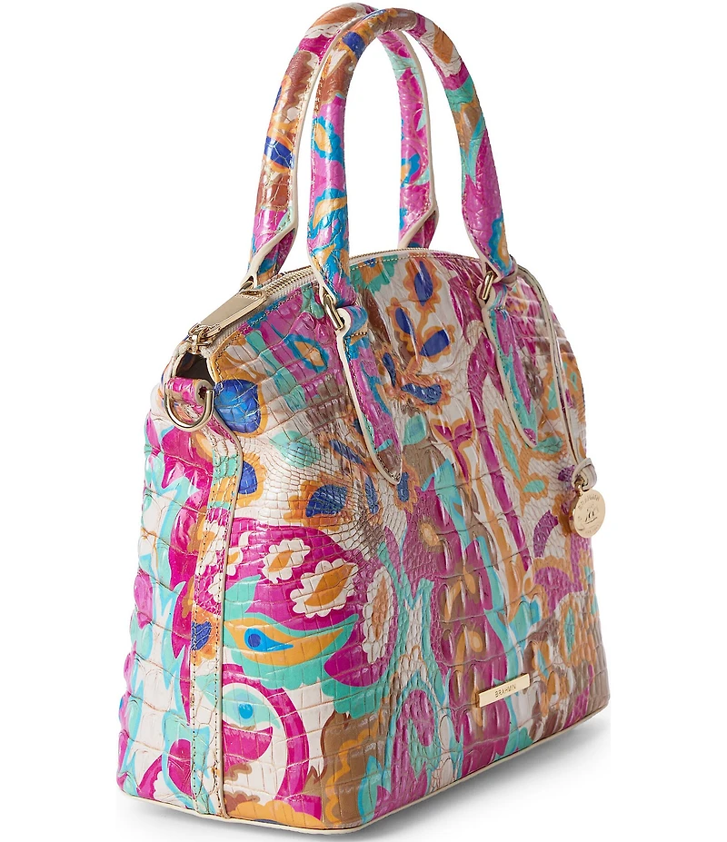 BRAHMIN Wanderlight Melbourne Collection Duxbury Satchel Bag