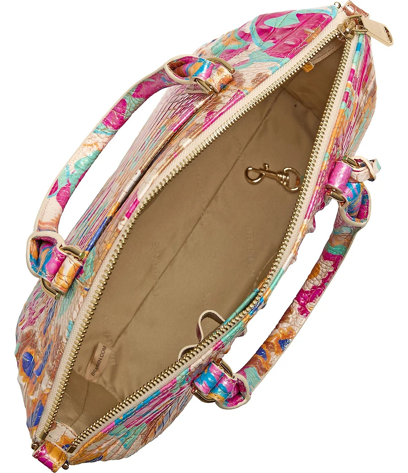 BRAHMIN Wanderlight Melbourne Collection Duxbury Satchel Bag