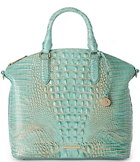 BRAHMIN Waterfall Melbourne Collection Large Duxbury Satchel Bag