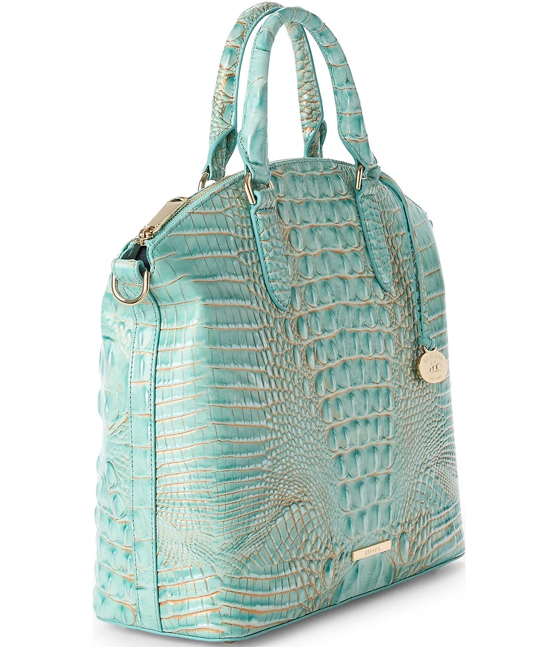 BRAHMIN Waterfall Melbourne Collection Large Duxbury Satchel Bag