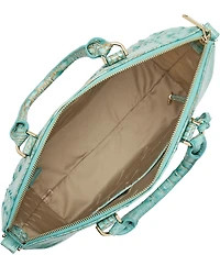 BRAHMIN Waterfall Melbourne Collection Large Duxbury Satchel Bag