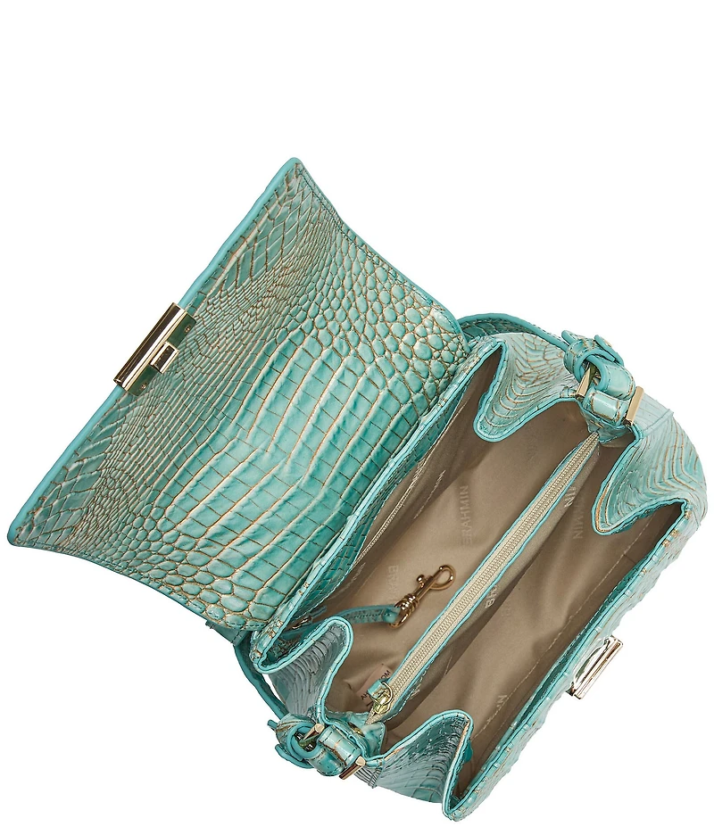 BRAHMIN Waterfall Melbourne Collection Margo Crossbody Bag