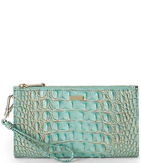 BRAHMIN Waterfall Melbourne Daisy Wristlet Bag
