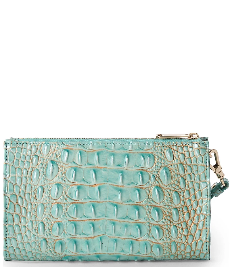 BRAHMIN Waterfall Melbourne Daisy Wristlet Bag