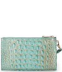 BRAHMIN Waterfall Melbourne Daisy Wristlet Bag