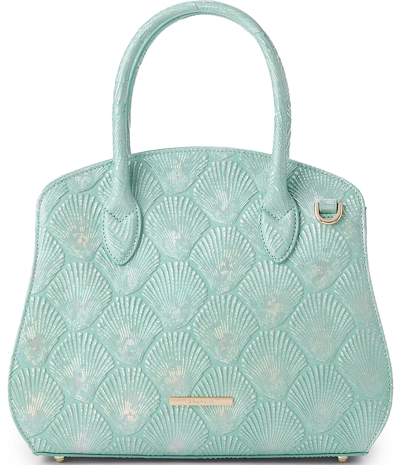 BRAHMIN Waterfall Tides Collection Rosetta Satchel