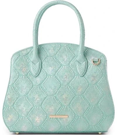 BRAHMIN Waterfall Tides Collection Rosetta Satchel