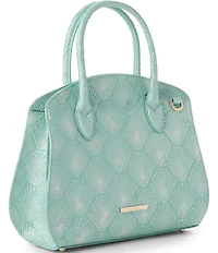 BRAHMIN Waterfall Tides Collection Rosetta Satchel