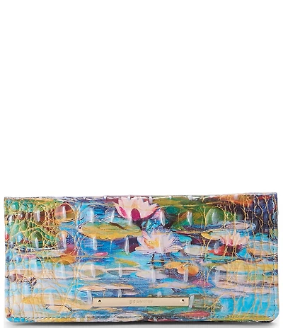 BRAHMIN Waterlily Melbourne Collection Ady Wallet