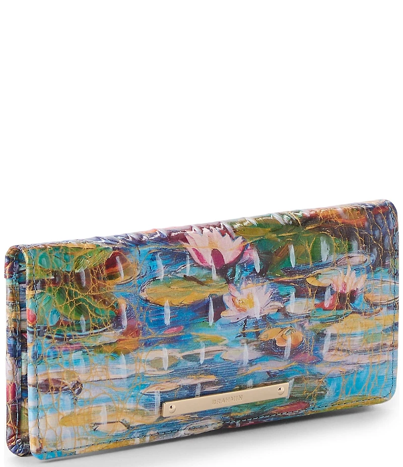 BRAHMIN Waterlily Melbourne Collection Ady Wallet