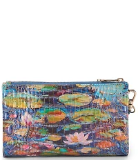 BRAHMIN Waterlily Melbourne Daisy Wristlet