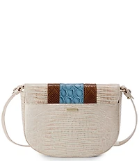 BRAHMIN Westlake Collection Blue Portia Crossbody Bag