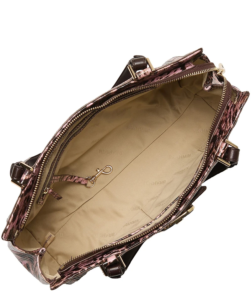 BRAHMIN Winslet Collection Blush Josette Tote Bag