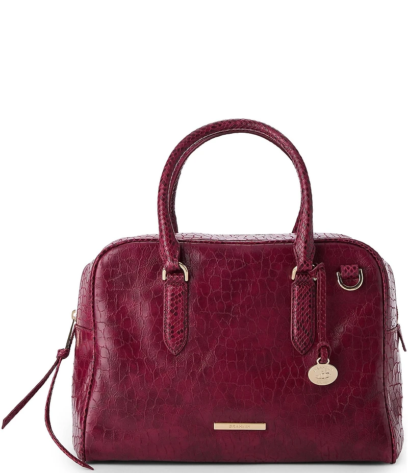 BRAHMIN Zostera Collection Marissa Satchel Bag