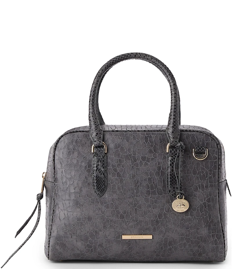 BRAHMIN Zostera Collection Marissa Satchel Bag
