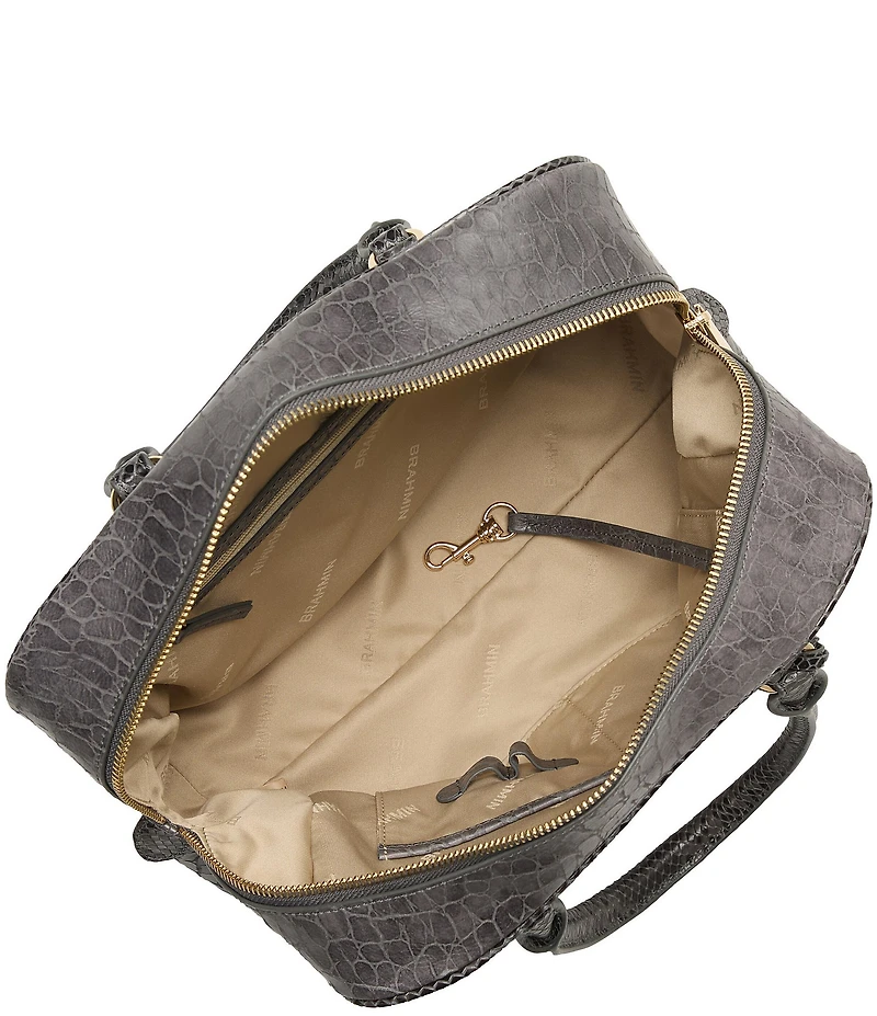 BRAHMIN Zostera Collection Marissa Satchel Bag