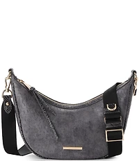 BRAHMIN Zostera Collection Percy Crescent Crossbody Bag
