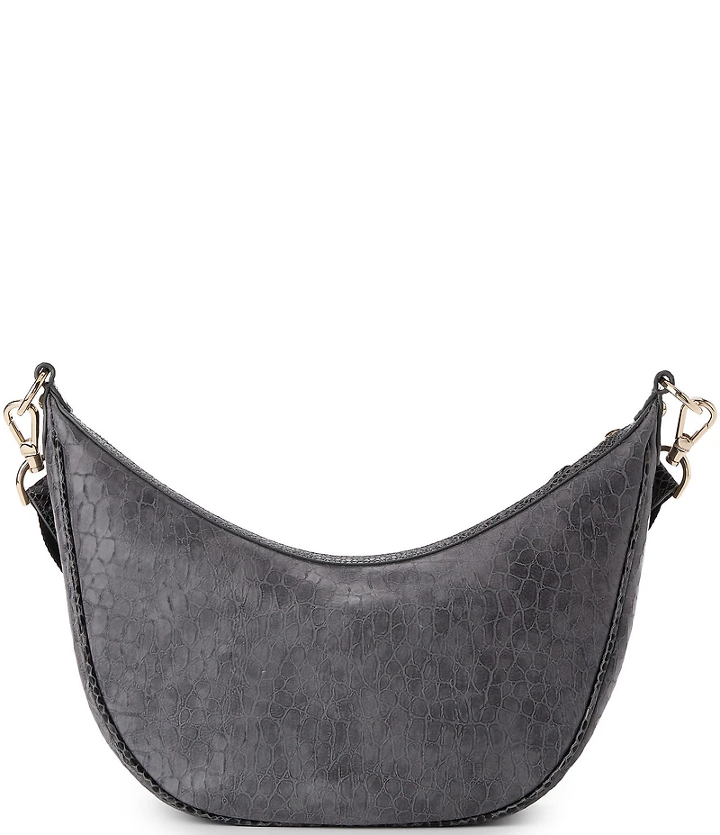BRAHMIN Zostera Collection Percy Crescent Crossbody Bag