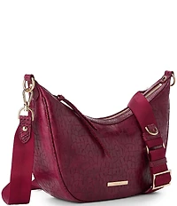 BRAHMIN Zostera Collection Percy Crescent Crossbody Bag