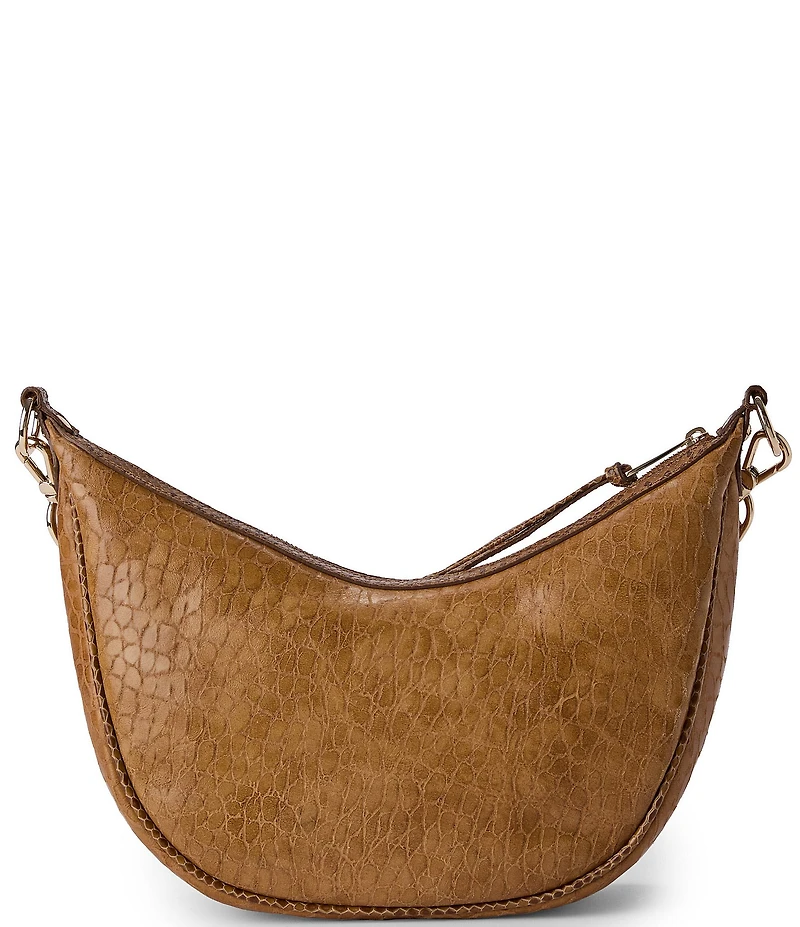 BRAHMIN Zostera Collection Percy Crescent Crossbody Bag