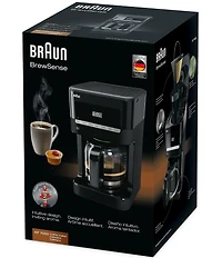 Braun BrewSense Drip Black Coffee Maker - 12 Cup