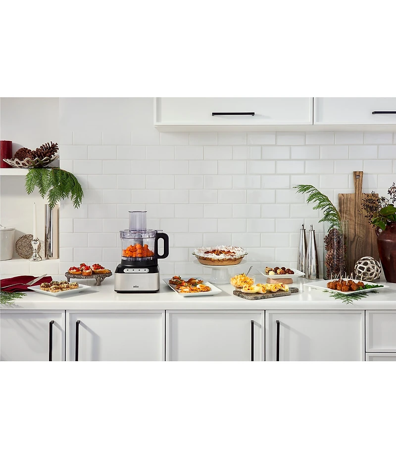Braun EasyPrep Food Processor- Silver