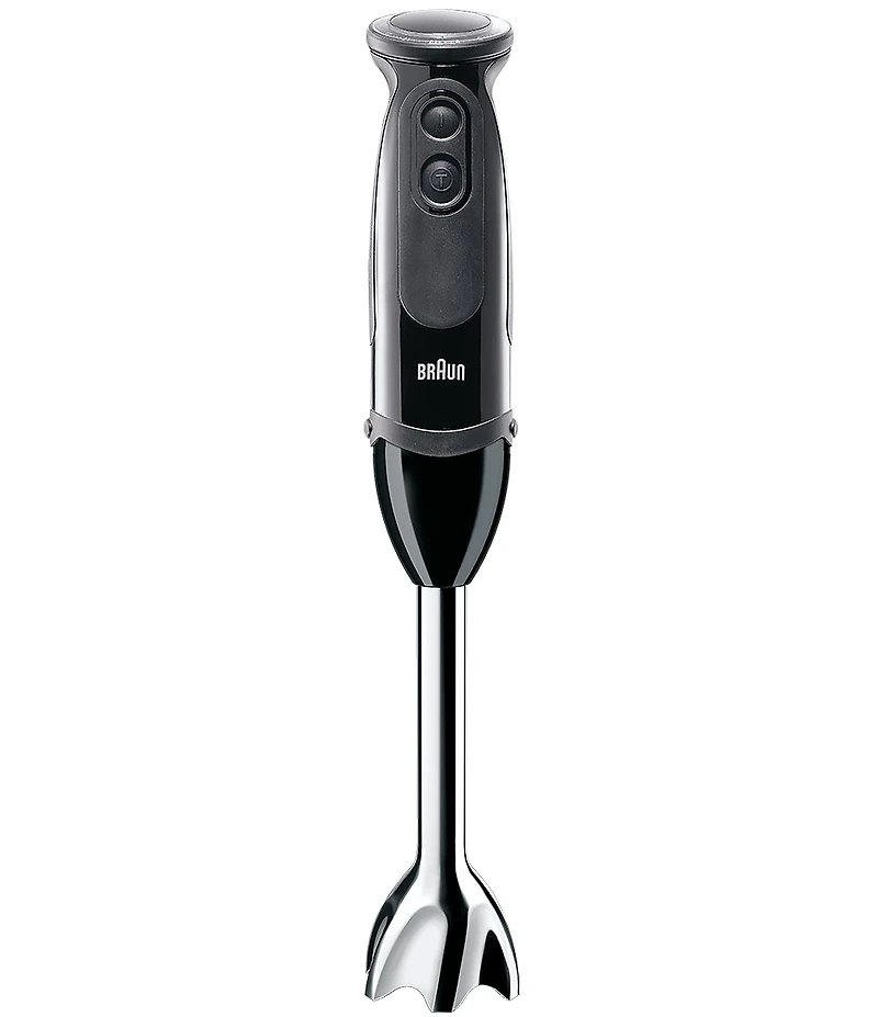 Braun Multiquick 5 Vario Hand Blender (SS Blending Shaft+1.5C Chopper+Whisk+Beaker)- 21 Speeds
