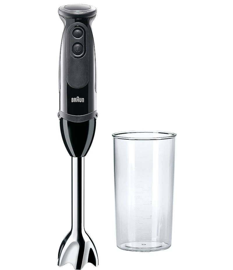 Braun Multiquick 5 Vario Hand Blender (SS Blending Shaft+Beaker) - 21 Speeds
