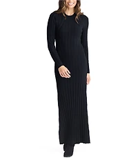 Brave + True Chloe Rib Knit Long Sleeve Dress