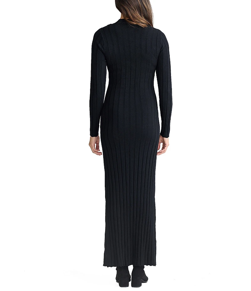Brave + True Chloe Rib Knit Long Sleeve Dress