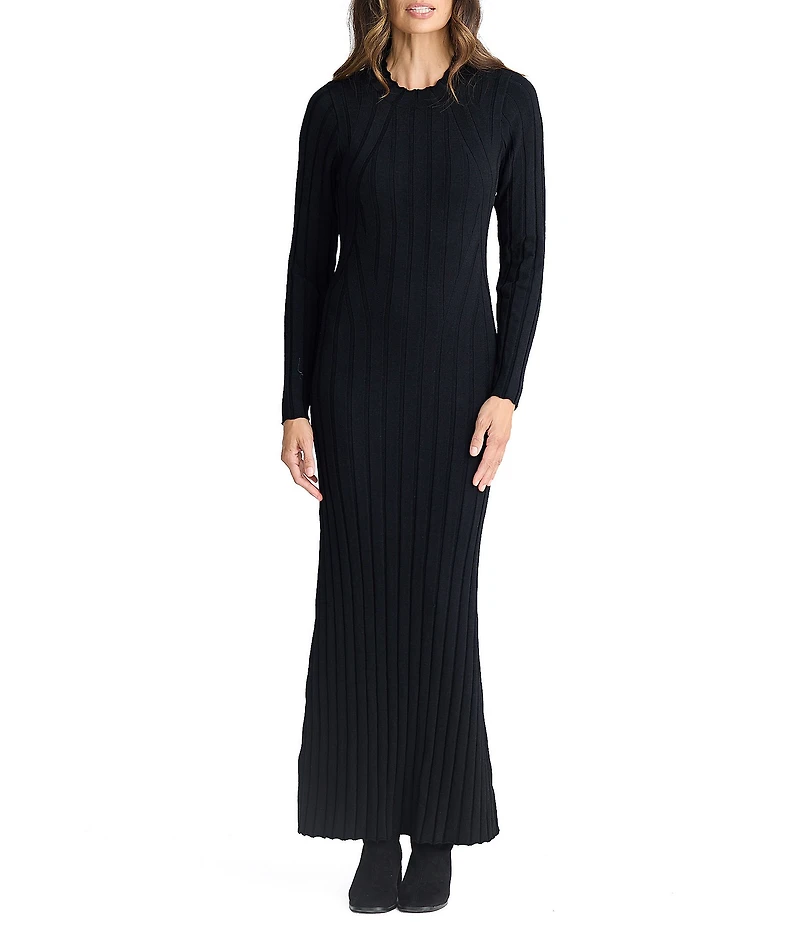 Brave + True Chloe Rib Knit Long Sleeve Dress