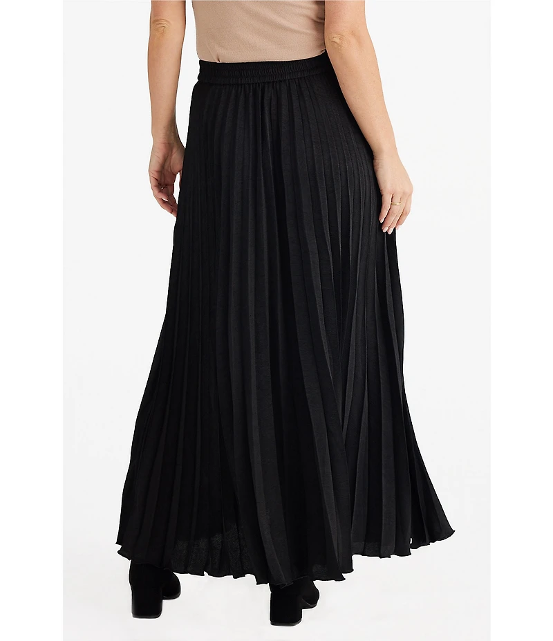Brave + True Alias Pleated Maxi Skirt