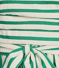 Brave + True Avalon Seersucker Strapless Midi Dress