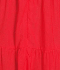 Brave + True Gelato Square Neckline Empire Tiered Midi Dress