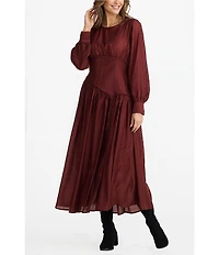Brave + True Martina Asymmetric Corset Style Seam Waist Dress