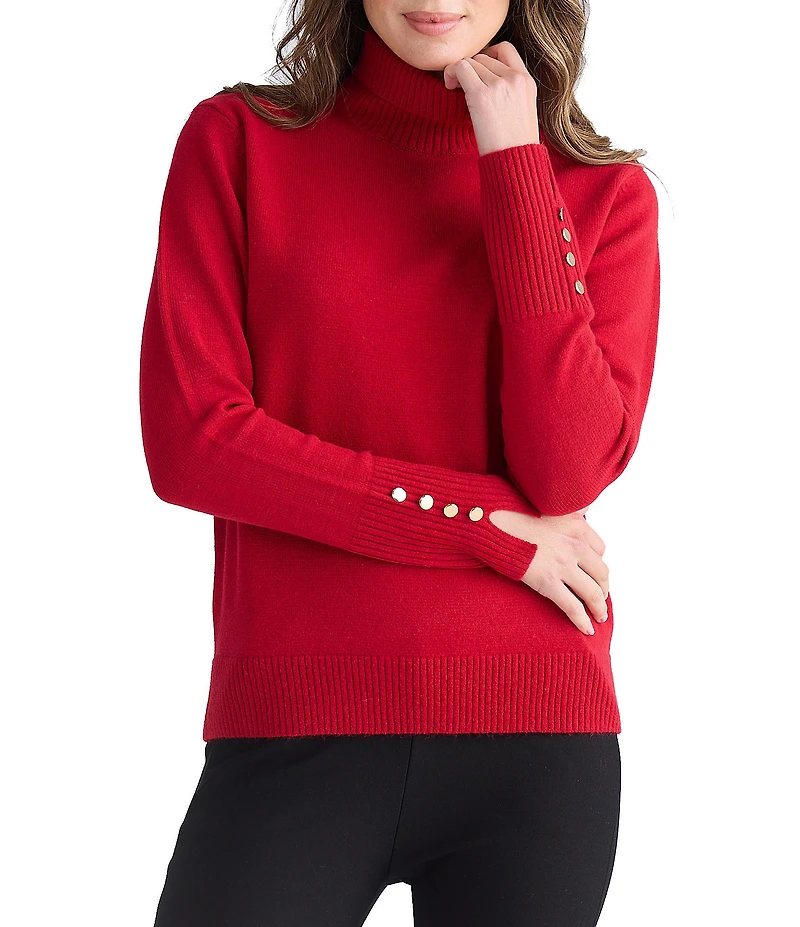 Brave + True Pilot Long Sleeve Turtle Neckline Sweater