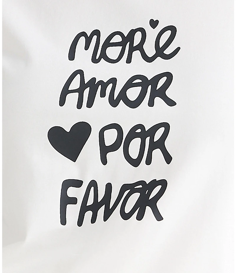 Brave + True Amor Short Sleeve Crew Neck Tee