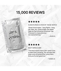 Bravo Sierra Body Antibacterial Wipes 10 Ct