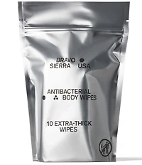 Bravo Sierra Body Antibacterial Wipes 10 Ct