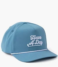 Breezy Golf Have A Day Rope-Detailed Hat