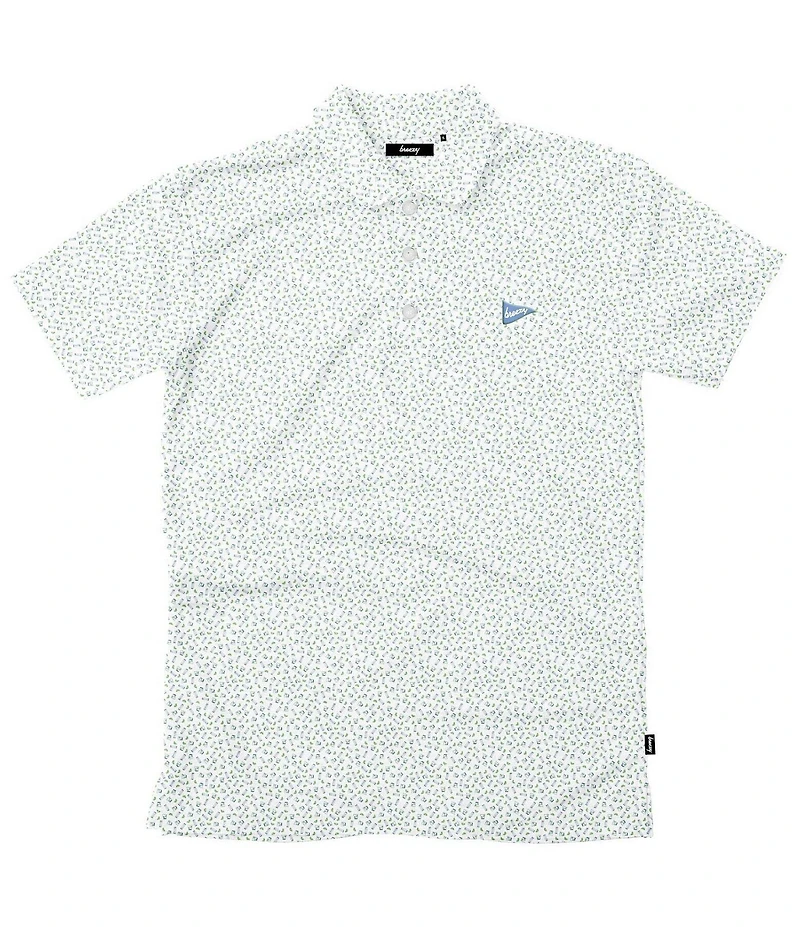 Breezy Golf Vodka Soda Short Sleeve Polo Shirt
