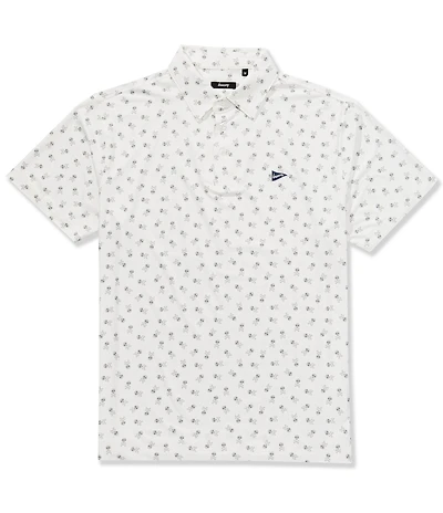 Breezy Short Sleeve Blackbeard Polo Shirt