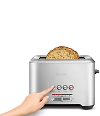 Breville Bit More 2-Slice Extra-Wide and Deep Slot Stainless-Steel Toaster
