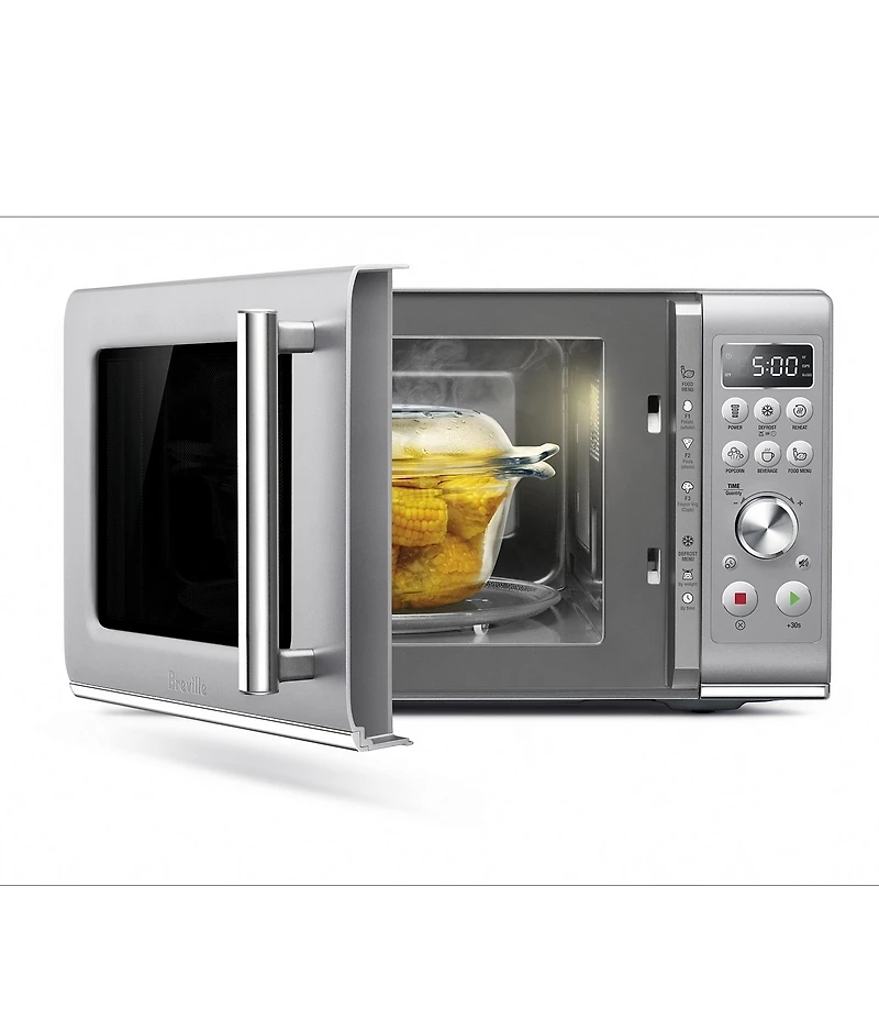 Breville The Compact Wave Soft Close Microwave