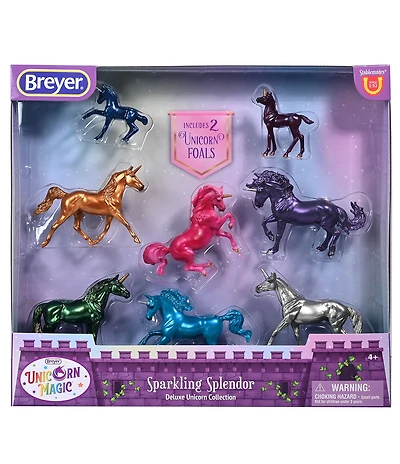 Breyer Sparkling Splendor Deluxe Unicorn 8-Piece Collection