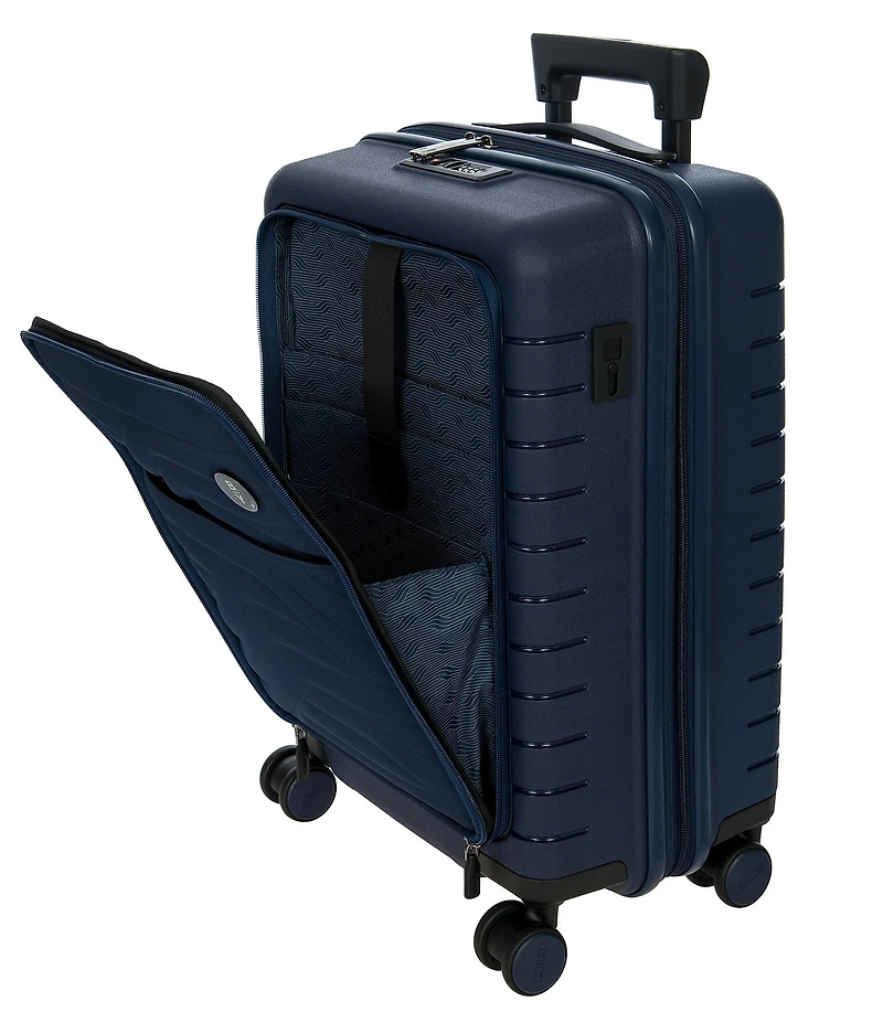 Bric's By Ulisse 21 Inch Expandable Spinner with Pocket Suitcase