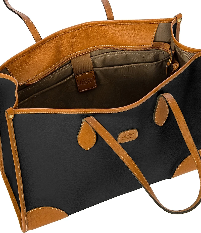Bric's Firenze Contrast Trim Tote Bag