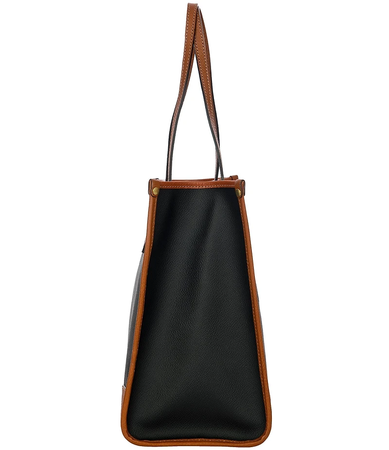 Bric's Firenze Contrast Trim Tote Bag