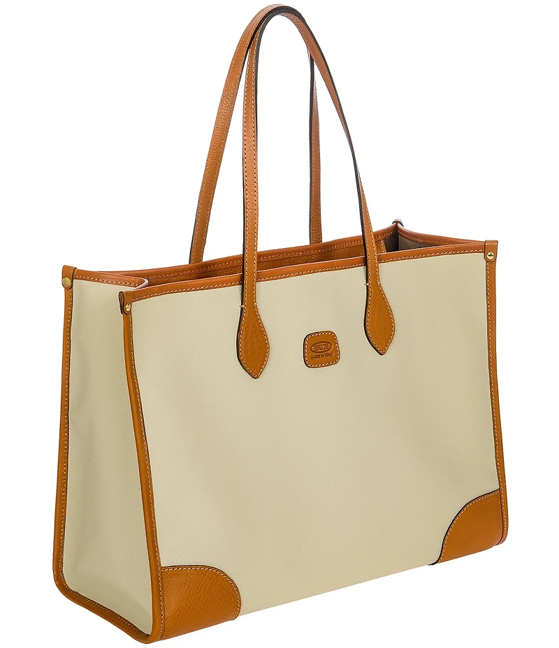 Bric's Firenze Contrast Trim Tote Bag