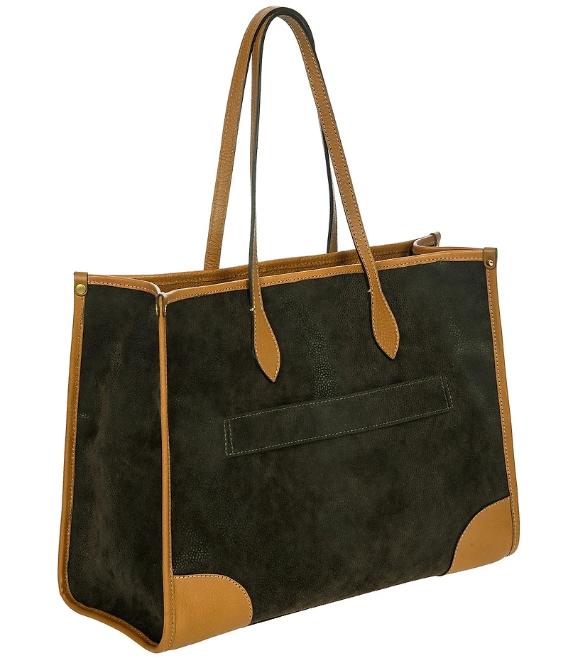 Bric's Life Contrast Trim Tote Bag
